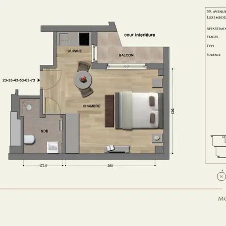 Aparthotel The Gare 3*
