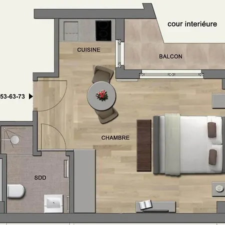 The Gare 公寓式酒店 4*